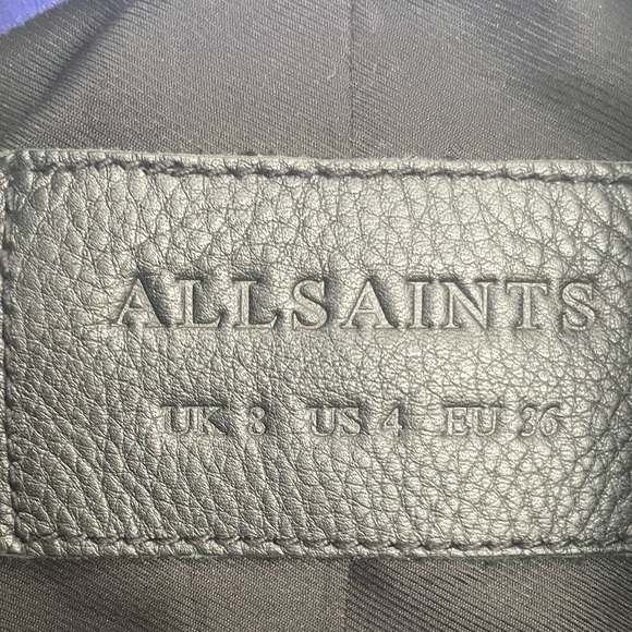 All Saints Leather Jacket - Picture 2 of 6